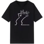 Happy-Fashion-T-Shirts-La-Linea-The-Line-Osvaldo-Cavandoli-TV-Men-Women-Style-Streetwear-Tee
