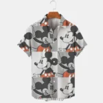 New-3D-Printed-Disney-Donald-Duck-Mickey-Mouse-Men-s-Shirt-New-Summer-Fashion-Street-Trend